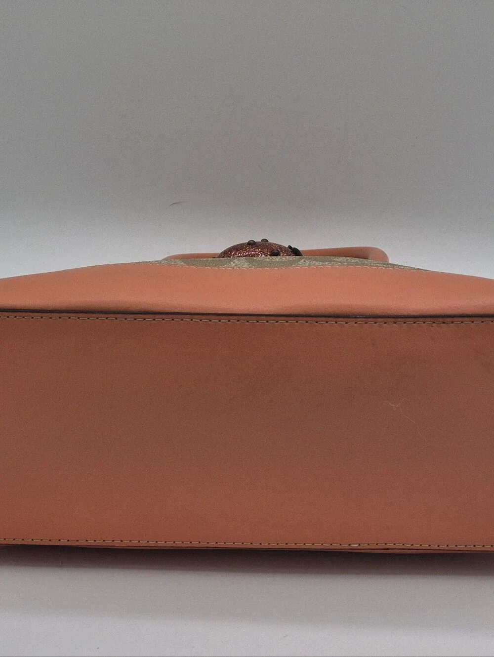 Coach Mini Sierra Satchel In Signature Canvas With 3D Stawberry - Picture 6 of 11